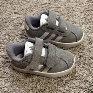 adidas Kids Gray Sneakers